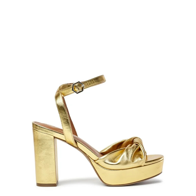 Scoop Women's Platform Heeled Sandals - Walmart.com | Walmart (US)