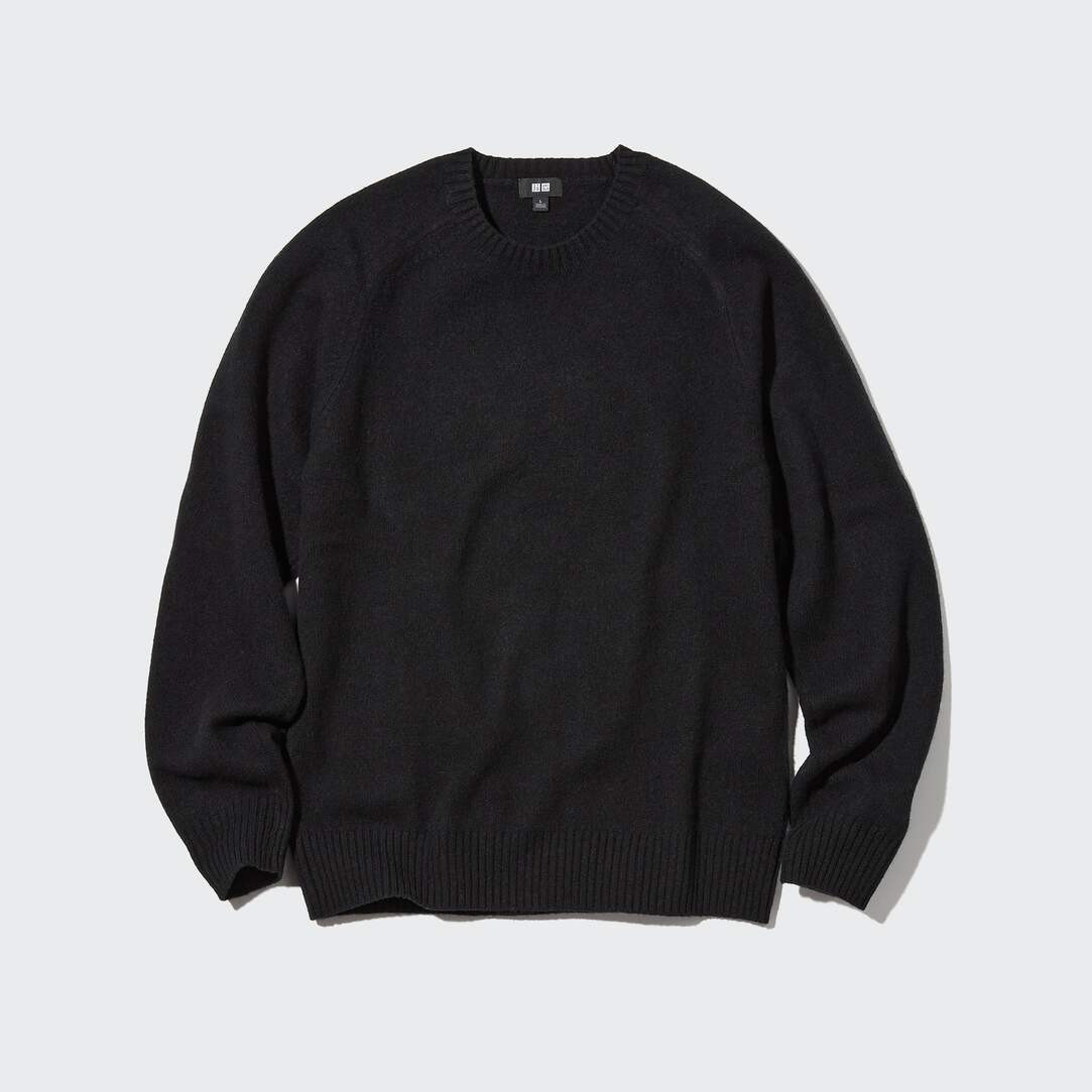 Premium Lambswool Crew Neck Jumper (2021 Season) | UNIQLO (UK)