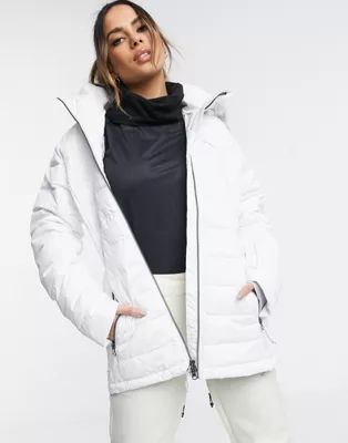 Columbia Ponderay ski jacket in white | ASOS US