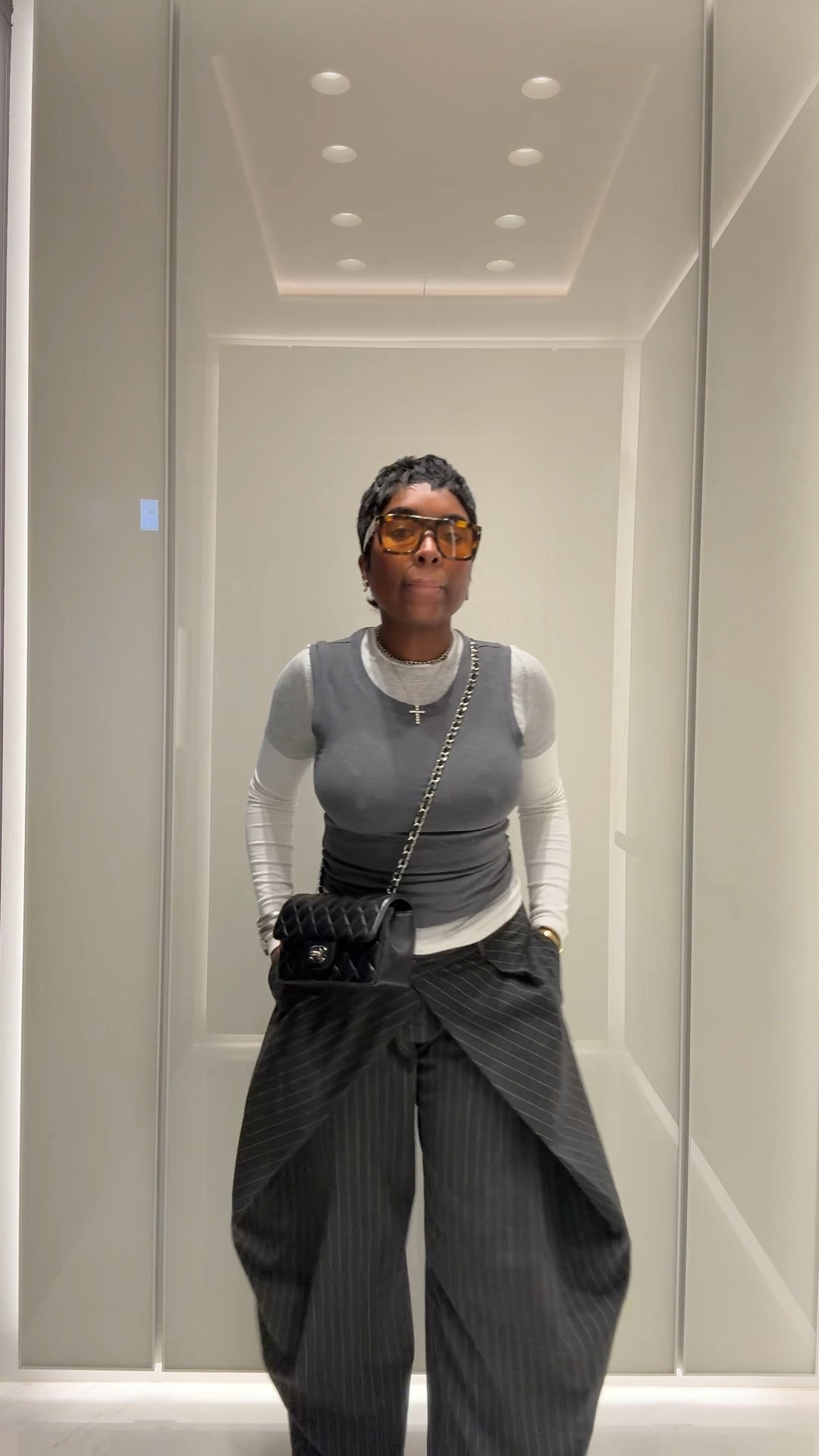 This was my OOTD for a dental appointment. I like to be put together no matter where I go. 