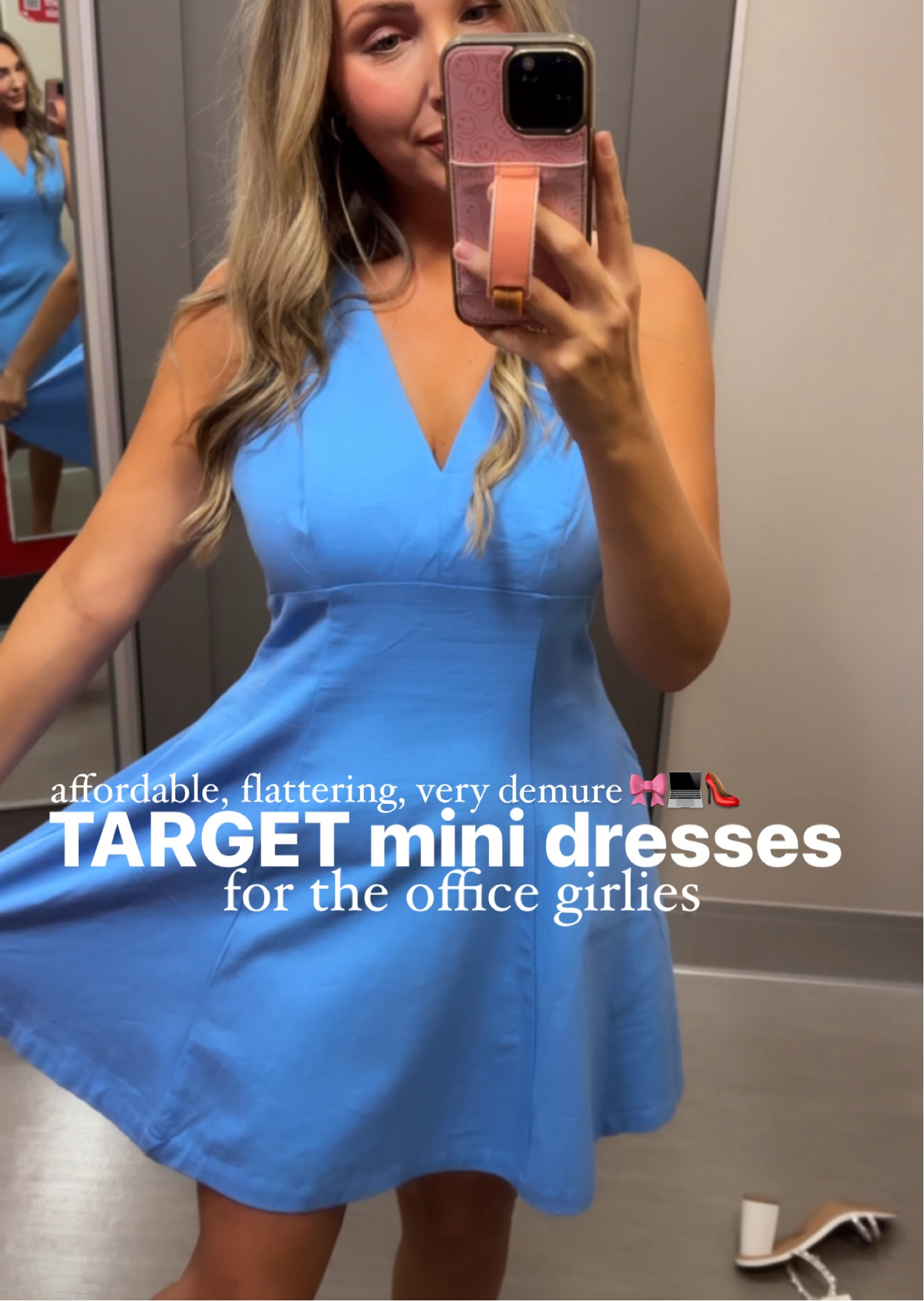Target office / work wear or the perfect modest dress for church 👠💻🧋

#LTKOver40 #LTKWorkwear #LTKMidsize