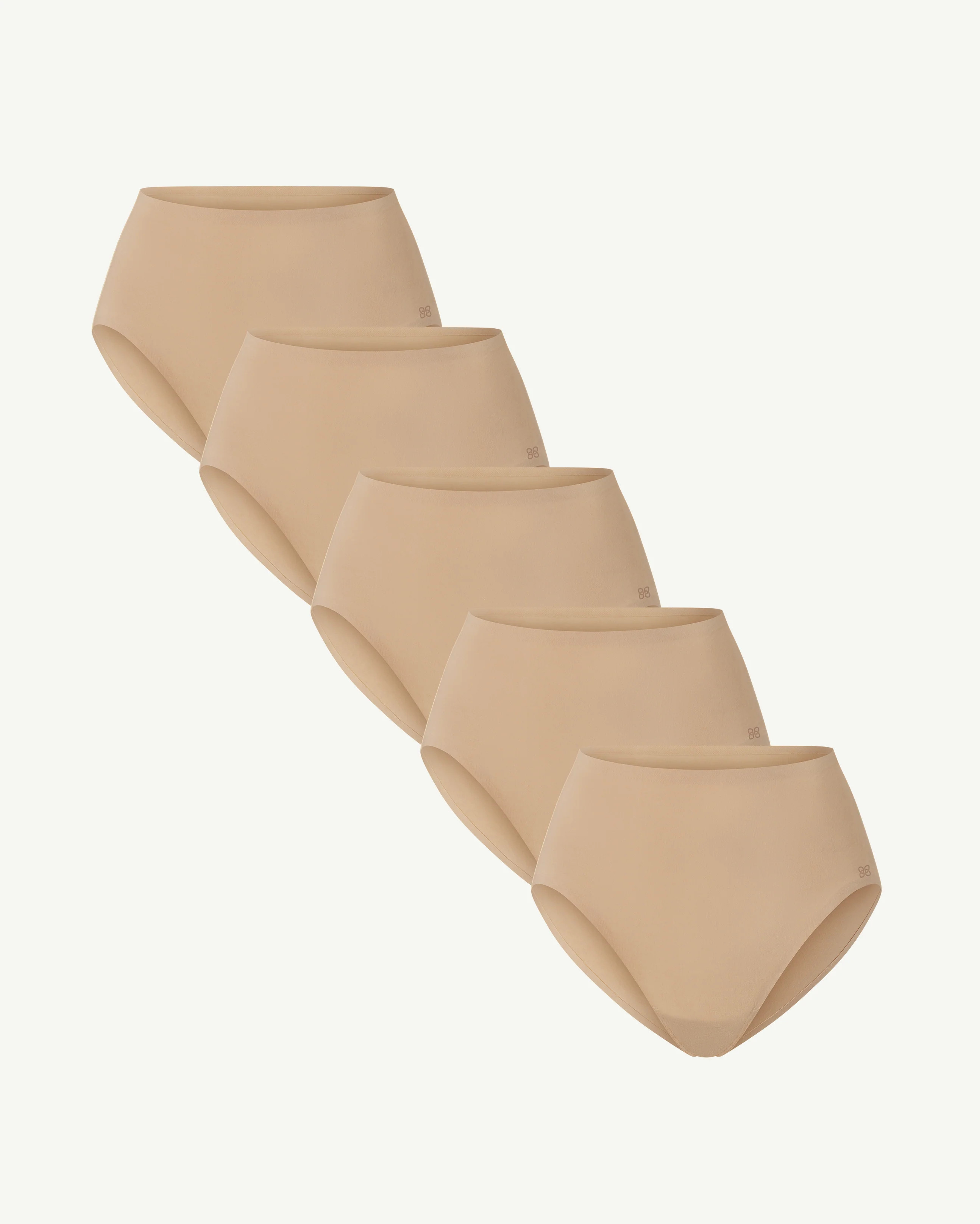 SoftForm High-Rise Brief 5-Pack | Honeylove