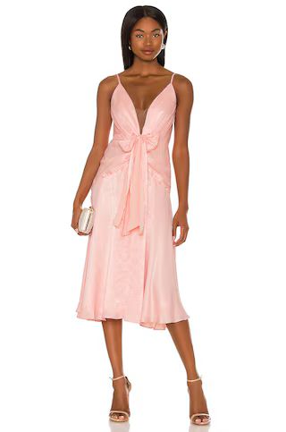 Katie May Sway Zee Dress in Dusty Rose from Revolve.com | Revolve Clothing (Global)