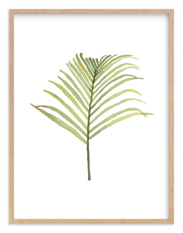 "I'm Frond of You No. 1" - Painting Art Print by Andi Pahl. | Minted