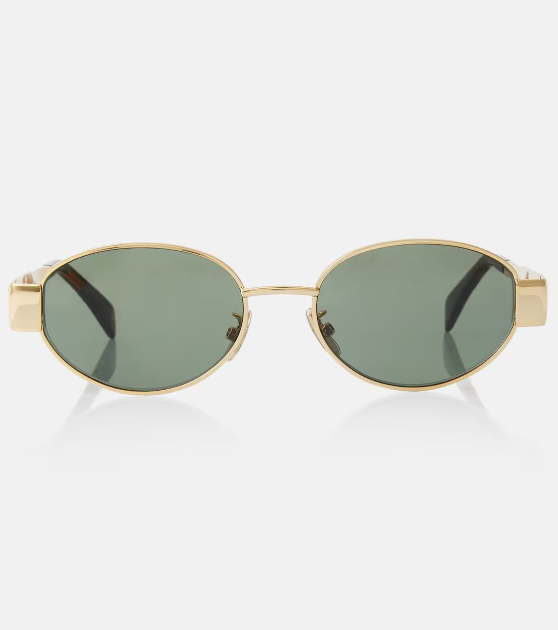 Triomphe Metal 01 oval sunglasses | Mytheresa (INTL)