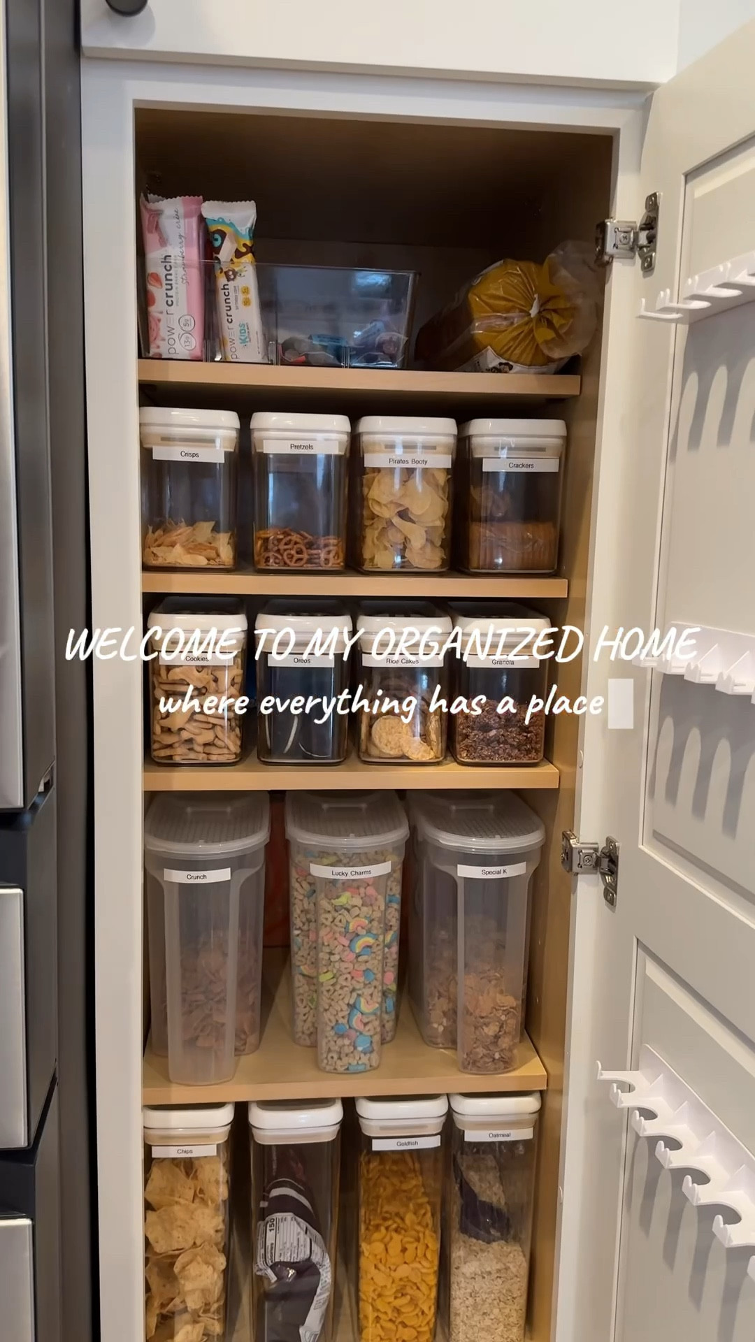 Organized to a level that probably concerns my family but comforts my soul 🖤

#LTKmomlife #LTKHome #LTKvlog