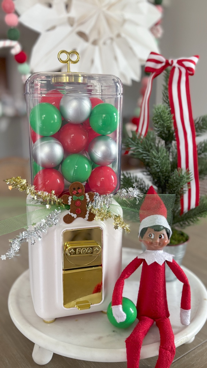 ❤️ Countdown to Christmas! ❤️
I gave this toy vending machine a little glow-up a few months ago, and used it with my boys to countdown to Halloween! It was such a hit that I wanted to reuse it to countdown to Christmas! 🎄 It would also be a fun way to have your Elf arrive for the month! ☺️I filled the balls with family activities & little treats and toys!
🎨TIP: if you’re a stickler about colors like me, I spray painted some of the extra balls I ordered to match the holiday’s traditional colors 🤪


#LTKmomlife #LTKKids #LTKHoliday