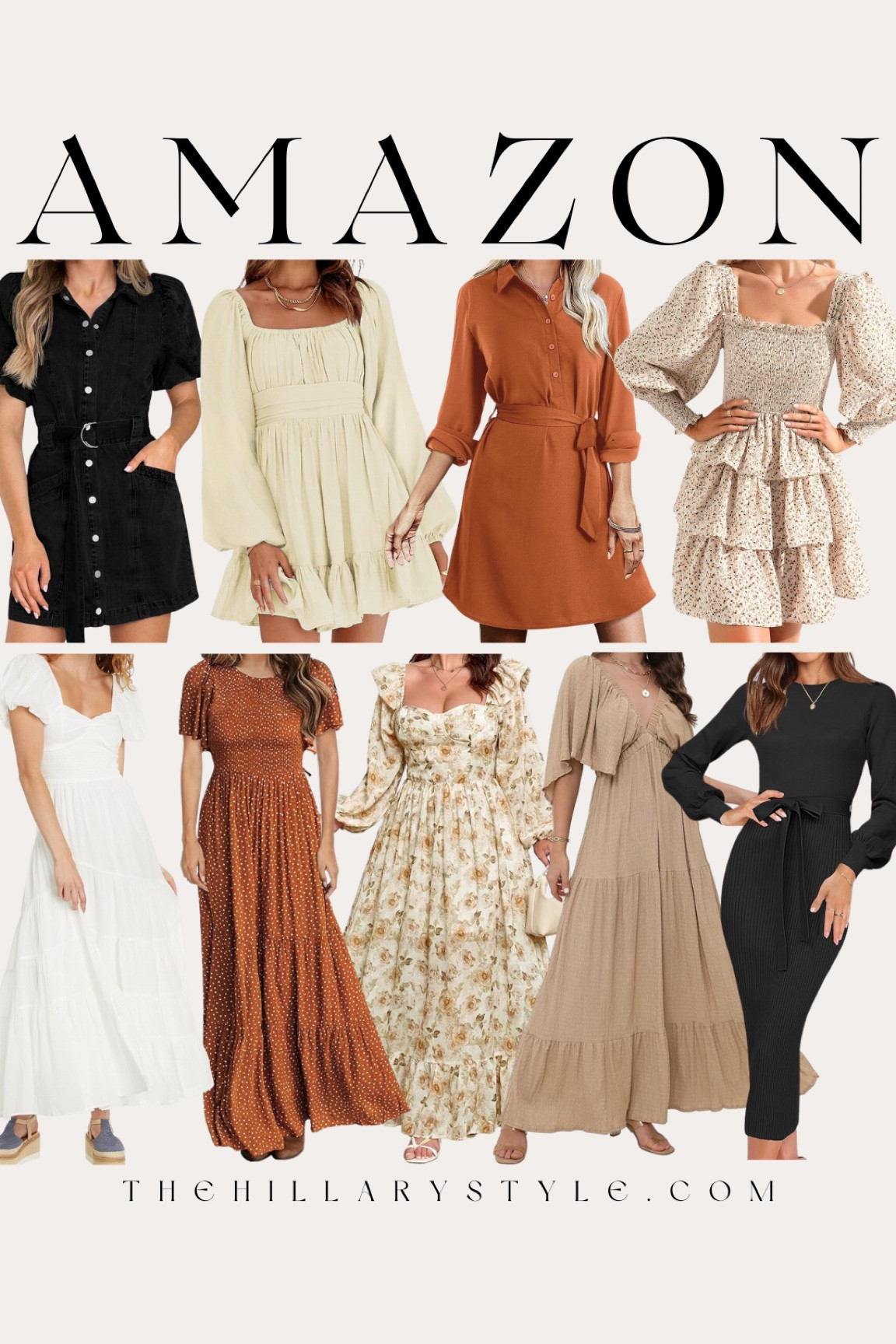 Amazon Fall Dressess

#LTKSeasonal #LTKStyleTip