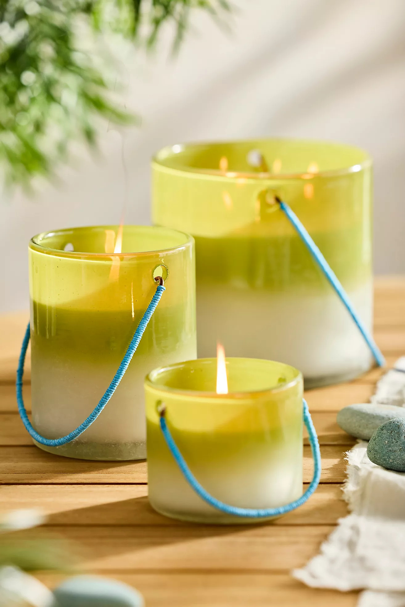 Ombre Lantern Citronella Candle | Terrain