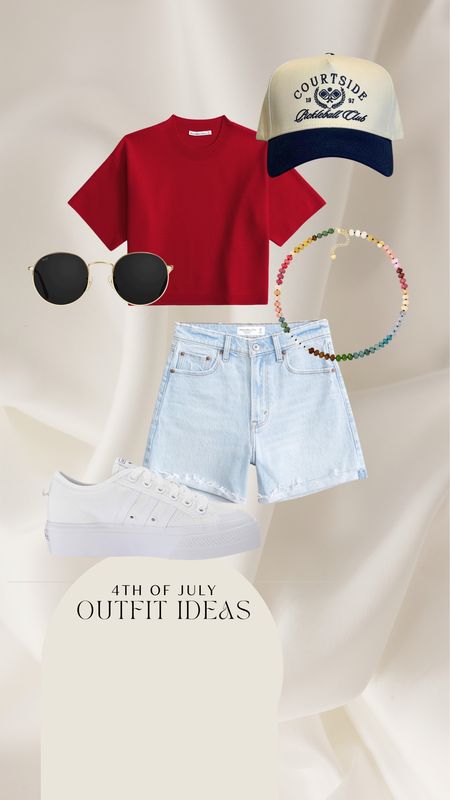 4th of July styled outfit ideas! I’m loving this cute and casual outfit for the summer!

Summer style, 4th of July, denim shorts, red top, sunglasses, amazon style, rainbow necklace

#LTKstyletip #LTKfindsunder50 #LTKfindsunder100