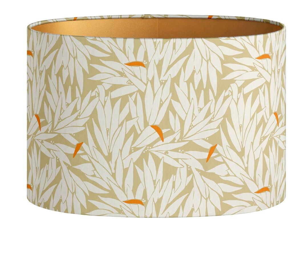 Lampshade Yoko Sand - Bamboo Pattern Print - Handmade - Lighting - Decorative - Organic cotton - ... | Etsy (US)