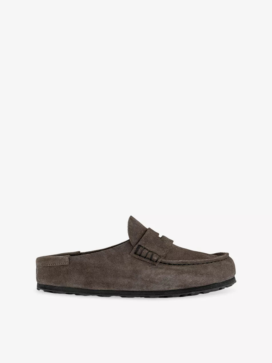 Naples Wrapped Suede Clogs | Selfridges