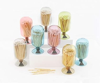 Skeem Design Glass Fireplace Match Cloche Bottle (Smoke, Small) | Amazon (US)