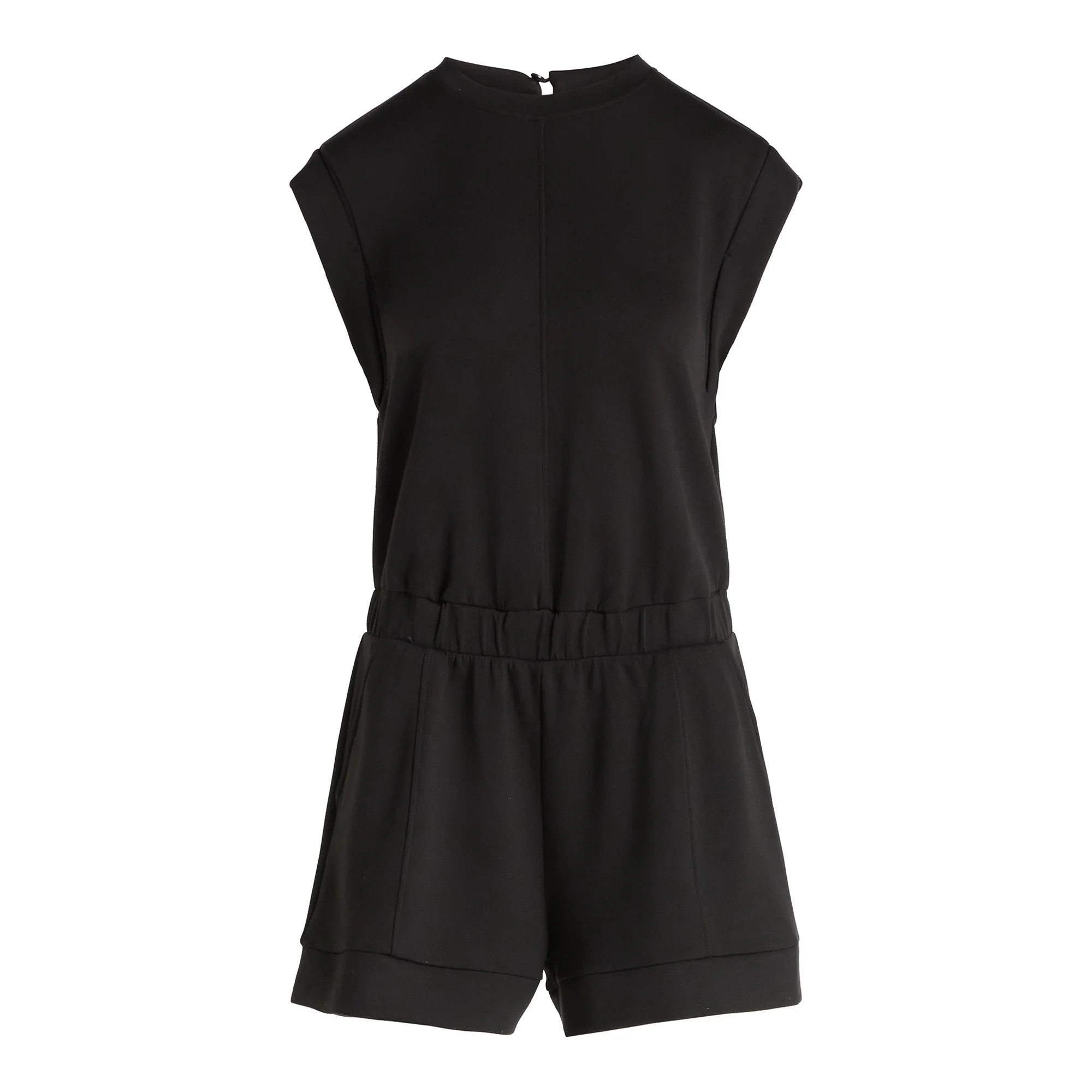 Scoop Women's Scubaknit Romper, Sizes XS-XXL | Walmart (US)