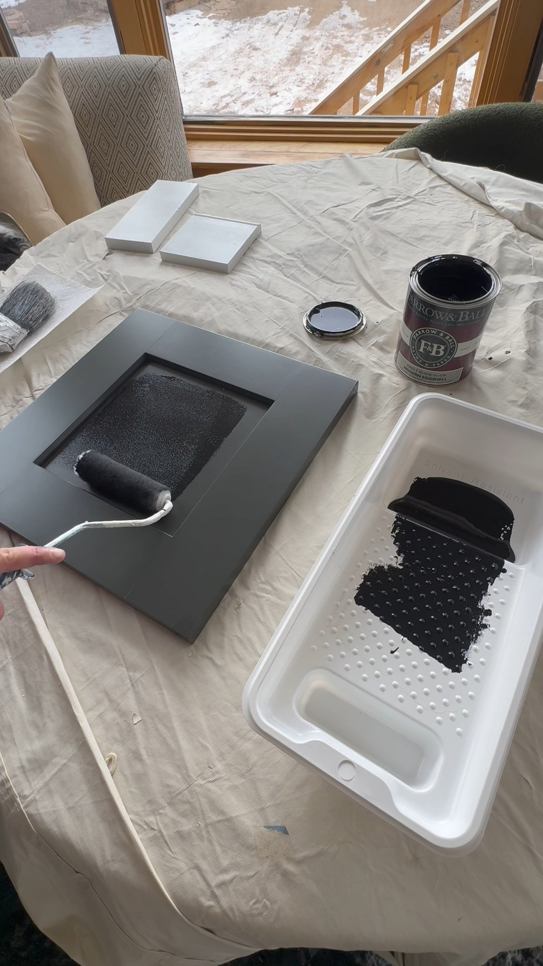 Nothing beats a soft black paint to ground any space with the appropriate dose of  drama. ✨

#LTKHome #LTKStyleTip #LTKWatchNow