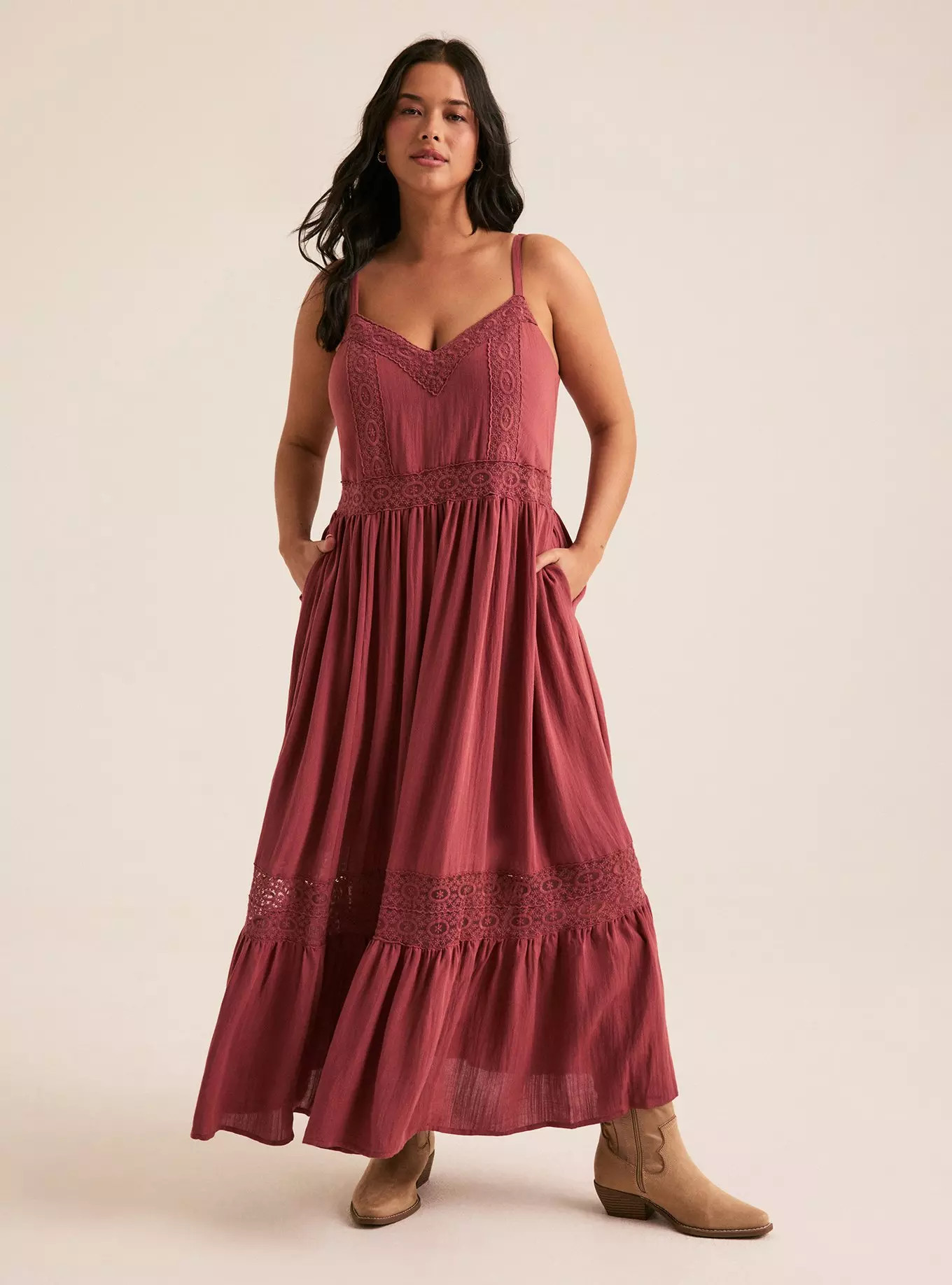 Festi Tiered Maxi Dress | Torrid (US & Canada)