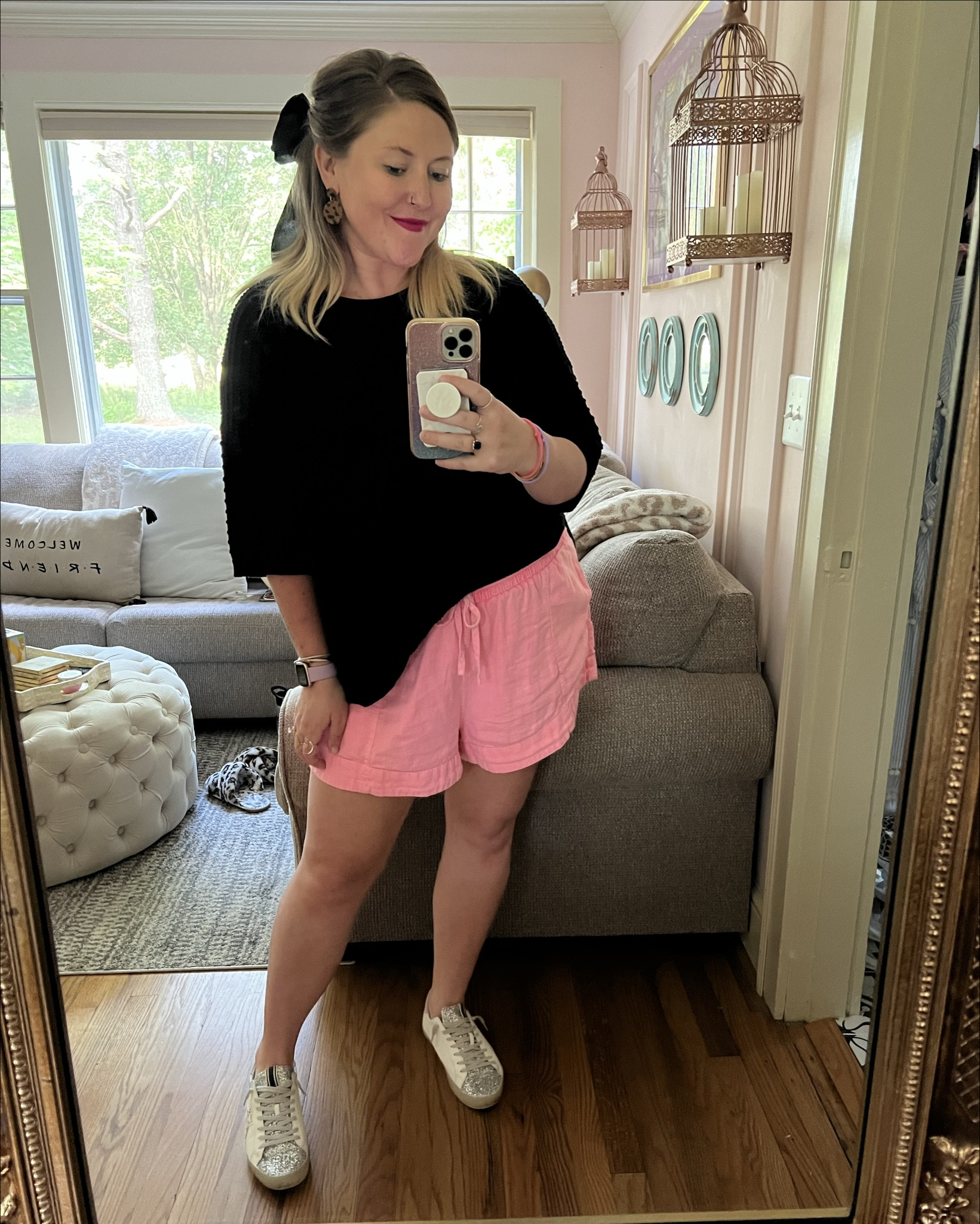 Still loving these shorts a year later. Linking this year’s version + the matching tops! 💋

Wearing XXL - 22 weeks 5 days 🤰🏼#LTKFindsUnder50 

#LTKBump #LTKMidsize