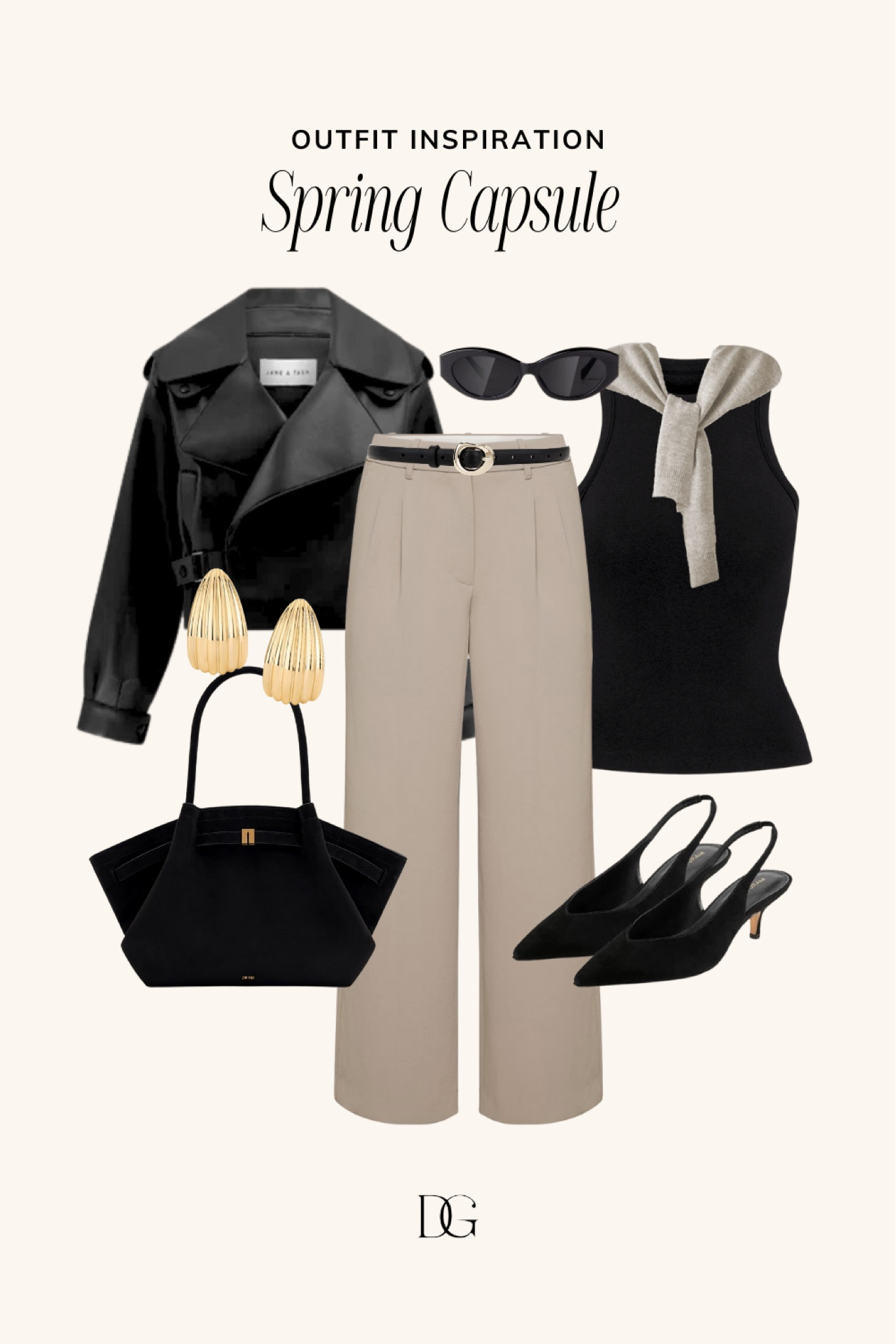 Spring Capsule Wardrobe for 2025 // Capsule wardrobe, spring outfits, spring outfit, spring staples, spring fashion, elevated spring outfit, casual spring outfit, simple spring outfit, neutral spring outfit

#LTKFindsUnder100 #LTKSeasonal #LTKStyleTip