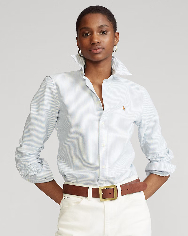 Slim Fit Cotton Oxford Shirt | Ralph Lauren (UK)