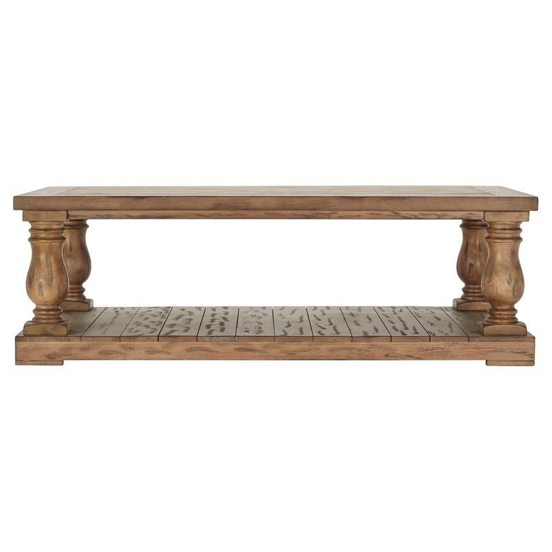 Murray Hill Balustrade Small Coffee Table Natural - Inspire Q | Target