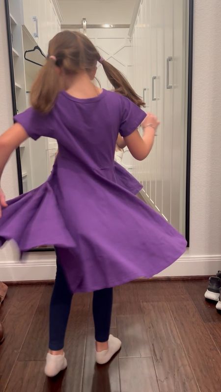 A soft, stretchy cotton dress with the perfect twirl factor!

Comes in sizes 3-13, TTS, 6 colors. From Amazon!

#LTKunder50 #LTKkids #LTKunder100