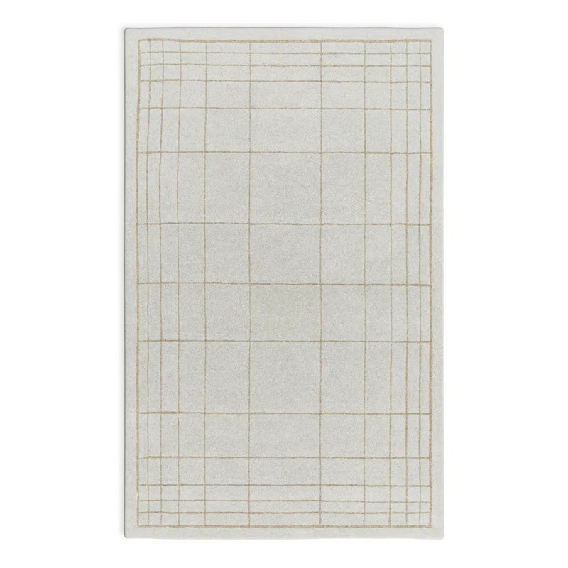 Mallory Gray Hand Tufted Area Rug | Wayfair North America