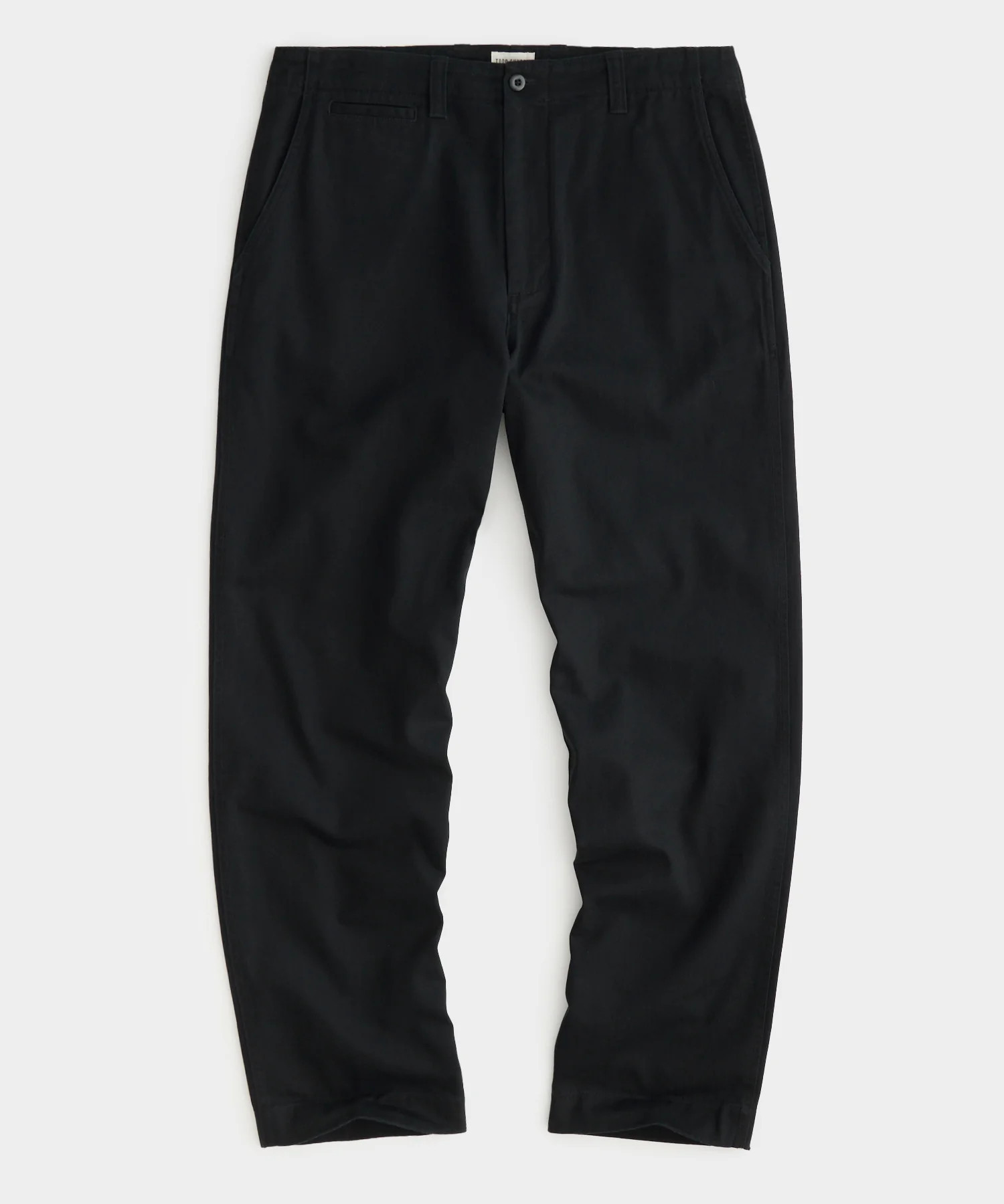 Relaxed Fit Favorite Chino in Pitch Black | Todd Snyder