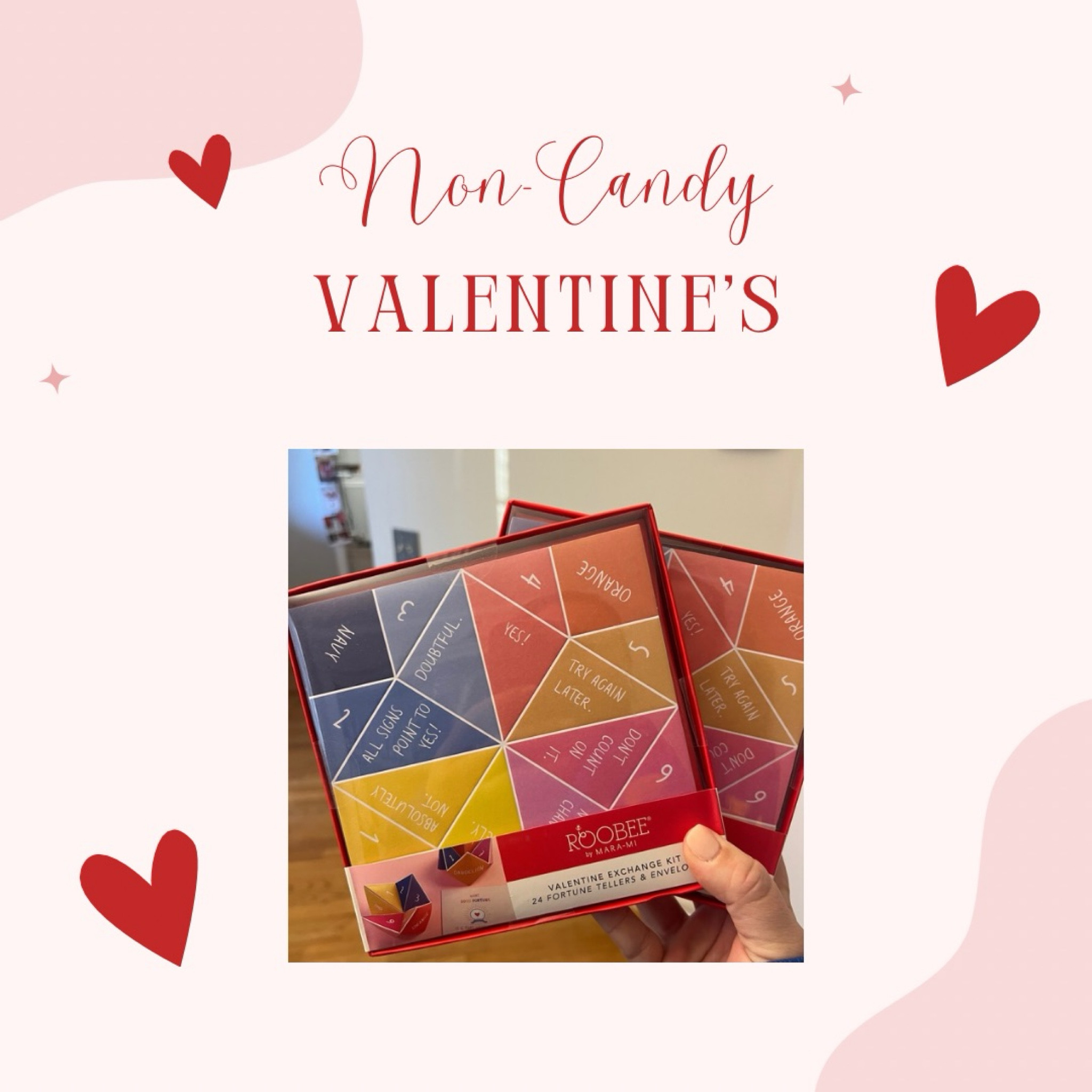I know, I know. I’m that mom. I try to give a non-candy Valentine option — they will get plenty of it! Here are some fun ideas 🩷

Valentine | Valentines | Kids | Holiday | Gift Guide | Sale 

#LTKSeasonal #LTKKids #LTKGiftGuide