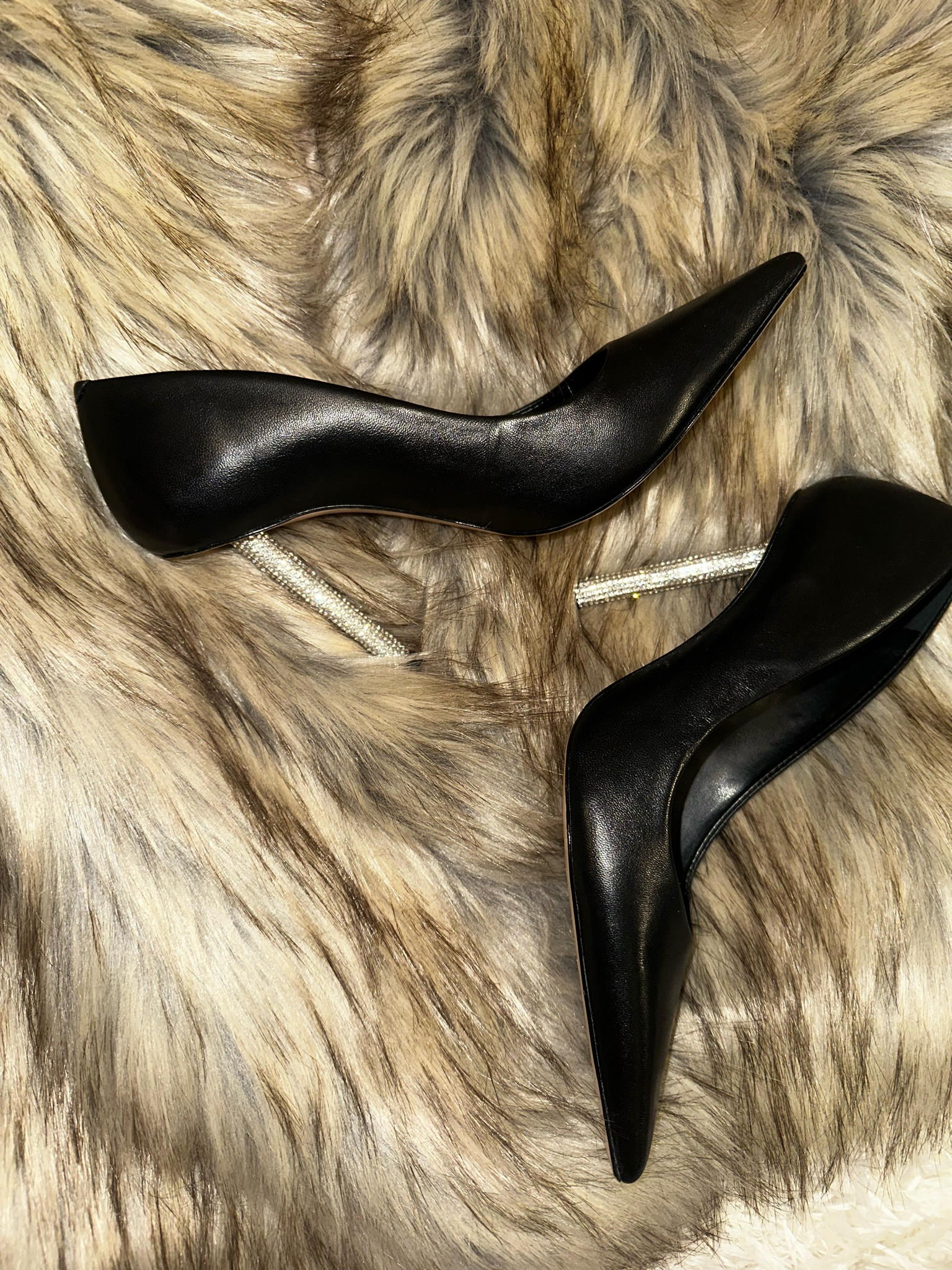 NYE PUMPS. Love the rhinestone heel and they’re comfortable! I always size up in my heels, purchase a size 8. I got these at DSW but it looks like they don’t sell this heel online so I liked a similar style by the same brand 

#LTKFindsUnder100 #LTKShoeCrush #LTKStyleTip