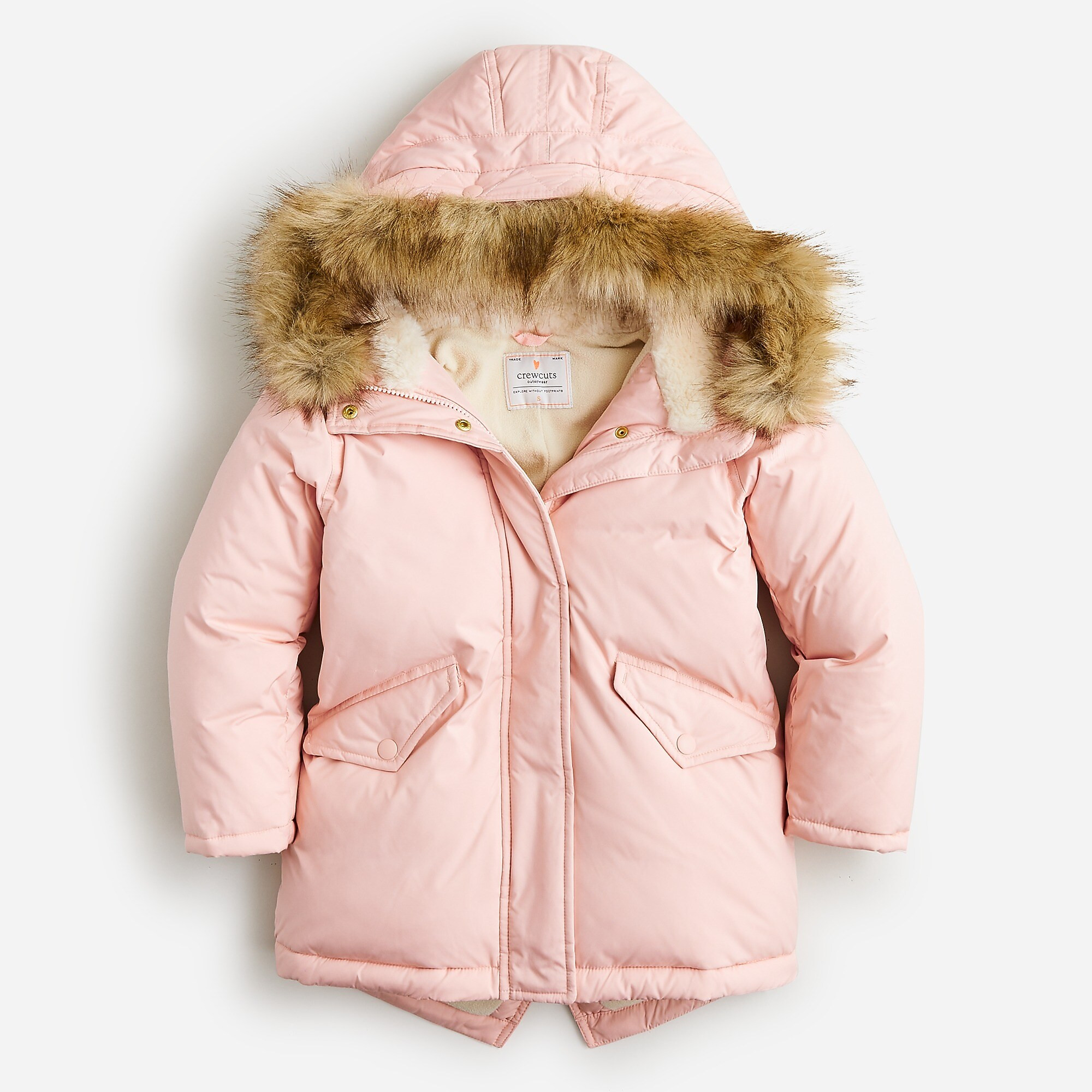 Girls' puffer jacket with PrimaLoft® | J. Crew US