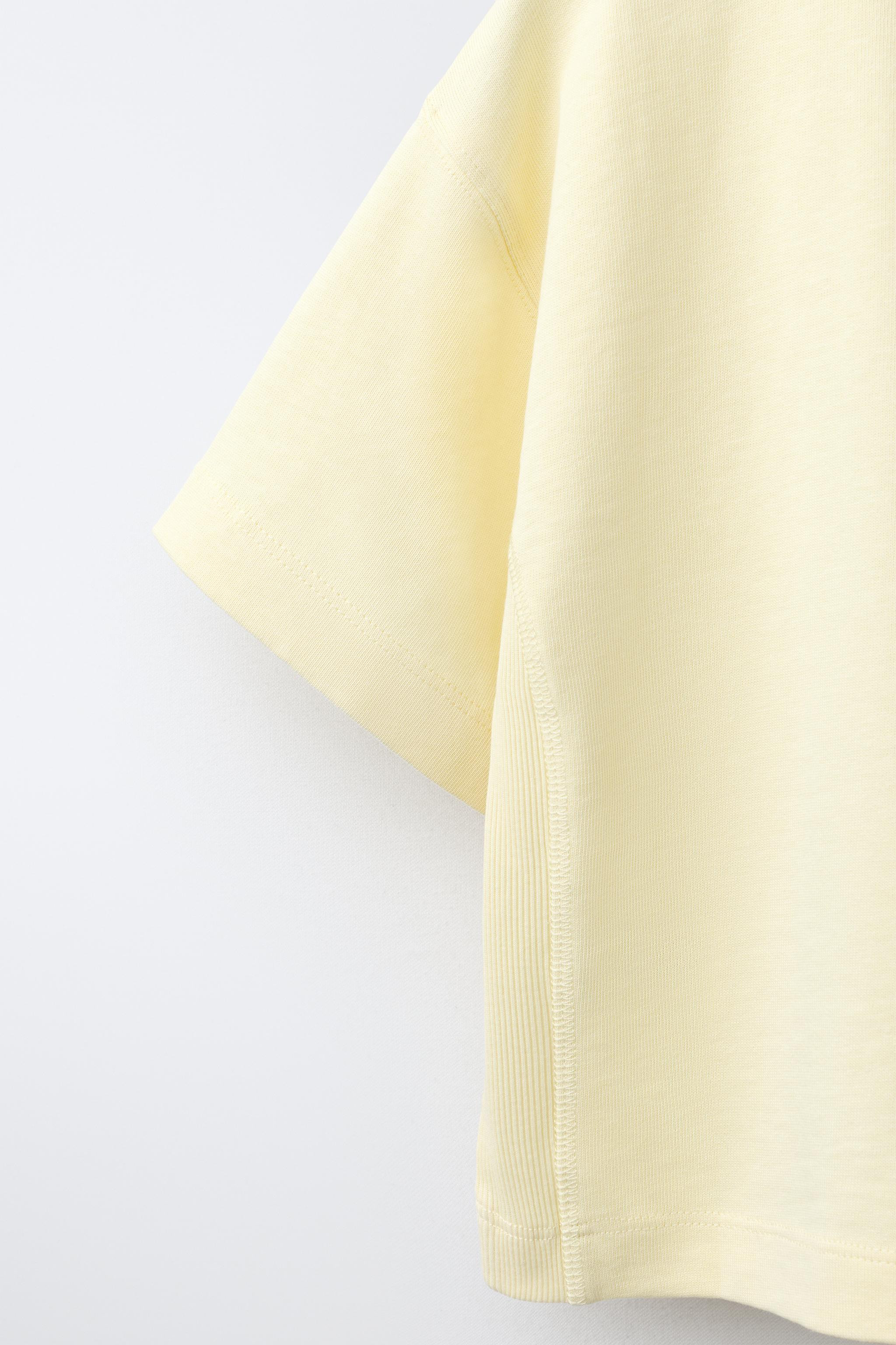 HEAVY WEIGHT BOXY T-SHIRT | Zara UK