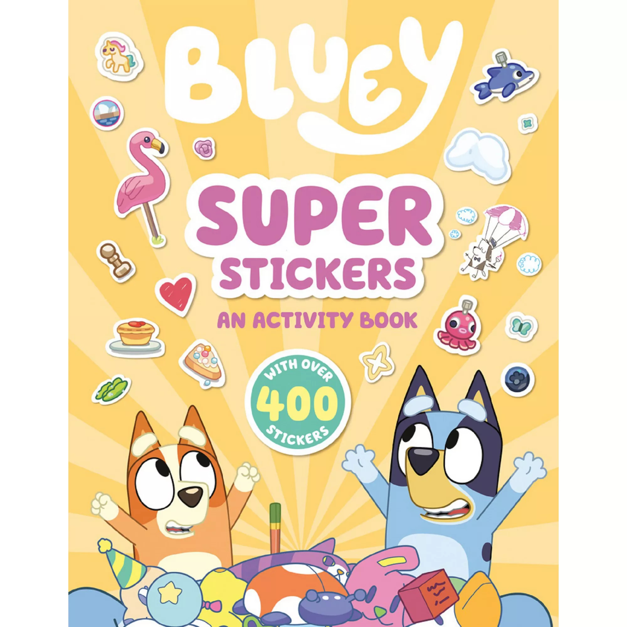 Bluey Super Stickers Activity Book With Over 400 Stickers | Kohl's