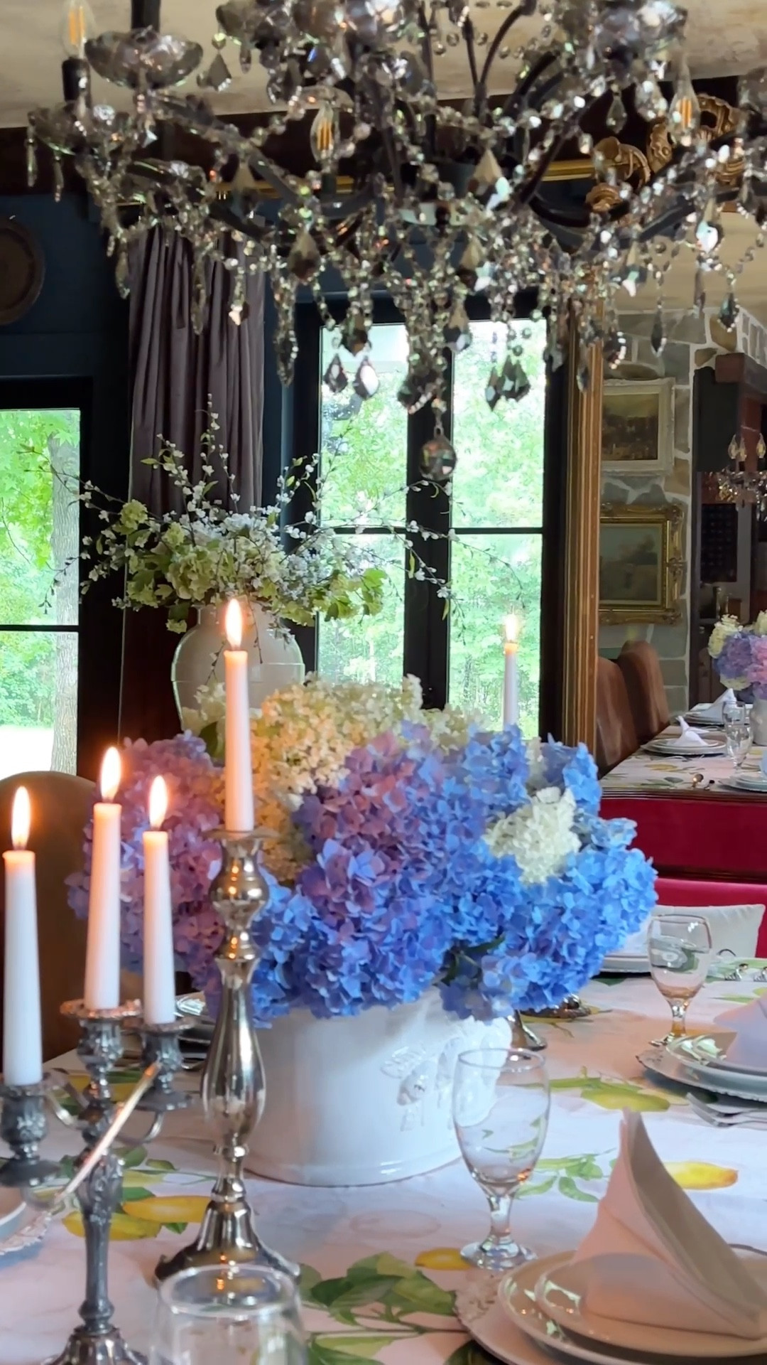 The lemon tablecloth 🥰

#LTKStyleTip #LTKHome #LTKVideo