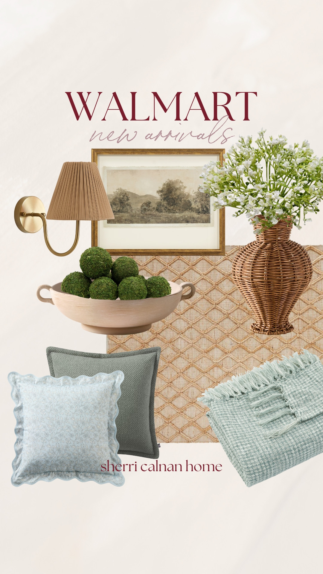 Walmart new arrivals featuring warm neutrals, classic textures, and layered accents that make everyday styling feel elevated while staying approachable and timeless.

Walmart home decor finds, neutral pillows, woven baskets, coastal neutral decor, organic modern styling, affordable home decor finds, sherri calnan home

#LTKHome