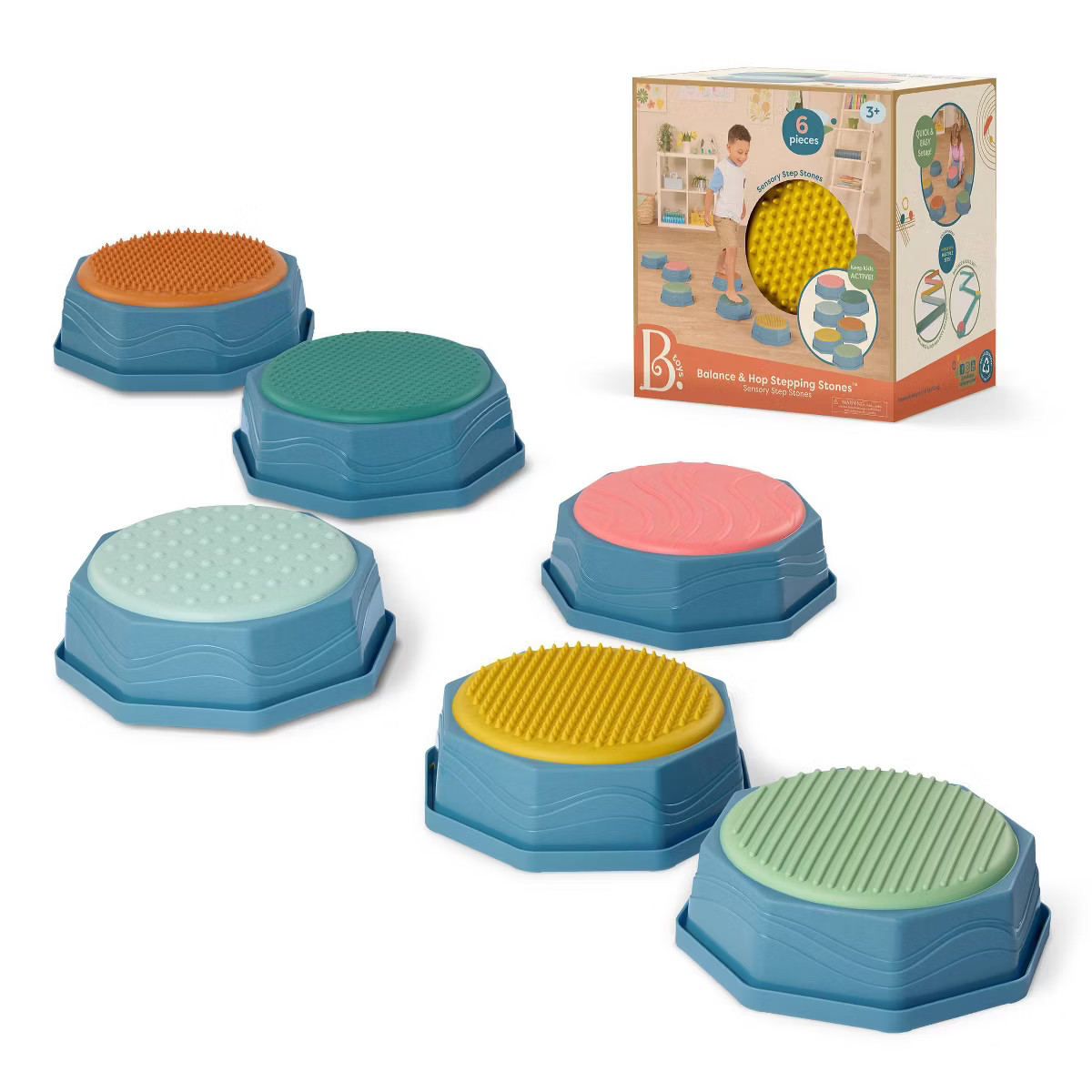 B. toys Balance & Hop Stepping Stones Balance & Build Add-on Set | Target