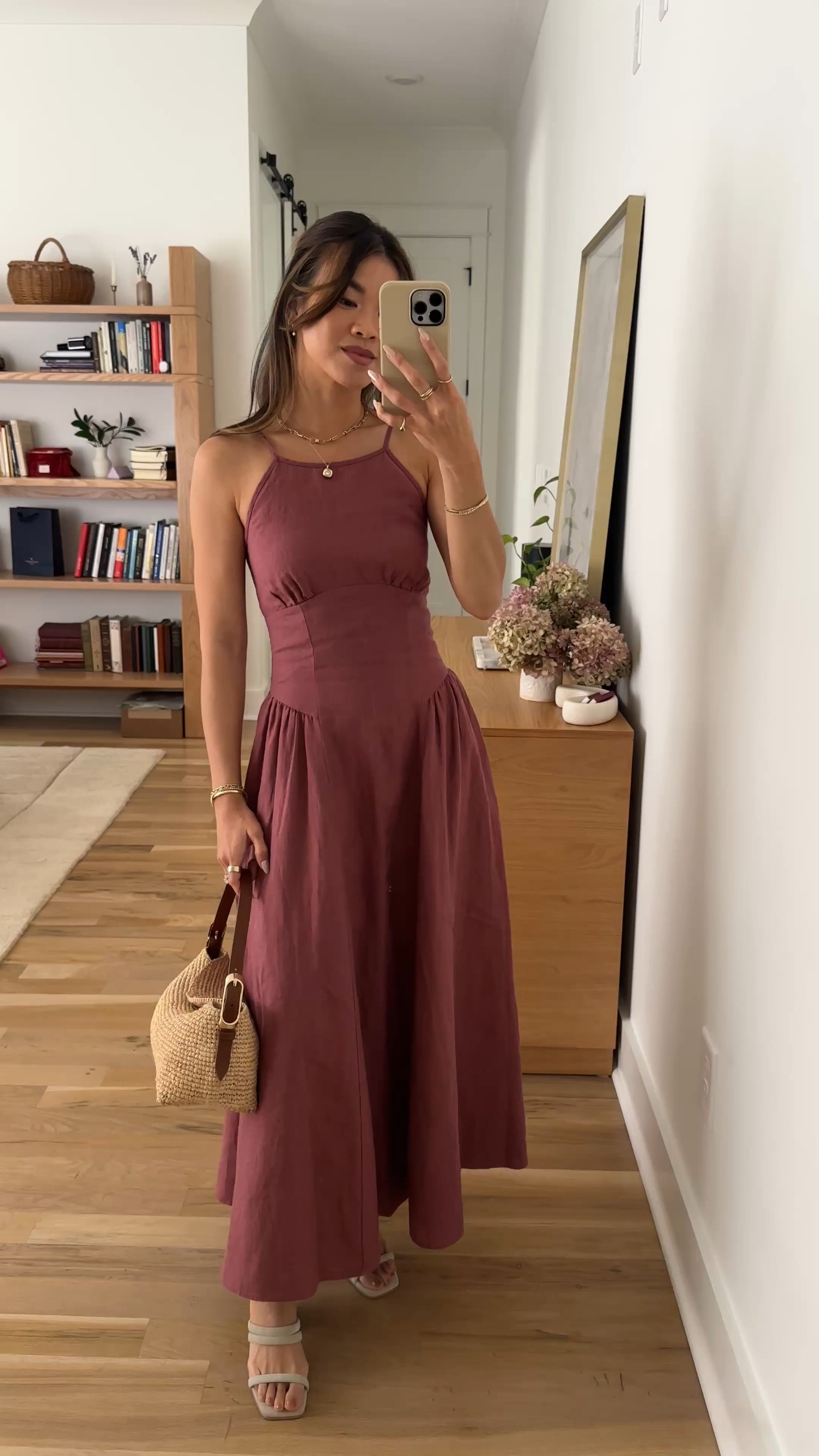 The cutest dress from @abercrombie. This color is everything for the summer!

Sizing info:
-Abercrombie 100% Linen Dylan Halter Midi Dress (XS Regular in Blush)
-Alohas Indiana Stone Beige Leather Sandals

Petite style, petite fashion, mom outfit, mom style, petite dress, petite outfit ideas, petite outfits, best dresses for petite, spring style, spring outfits, beach outfits, vacation outfits, summer outfits, Summer style, summer trends, summer dress, linen dress

#LTKootd #LTKSeasonal #LTKPetite