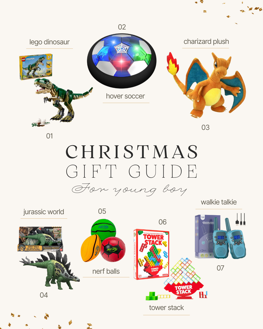 Our world has become consumed with screens and if you're anything like us, we don't want our kids nose deep in them all the time. These were things our little man added to his Christmas list that I thought were perfect for promoting activity, stimulating the brain and still fun! 

 #LTKGiftGuide #LTKmomlife #LTKKids