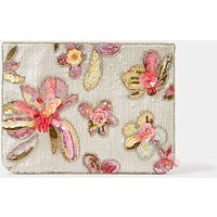 Accessorize Floral Sequin Clutch Bag | Simply Be (UK)