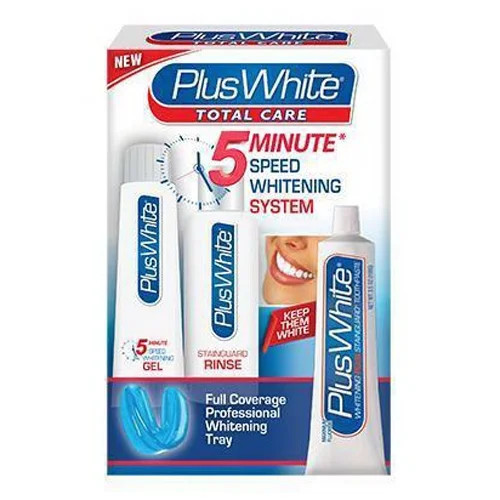 Plus White 5 Minute Premiere Dental Whitening Gel And Rinse Kit - 1 Ea | Walmart (US)