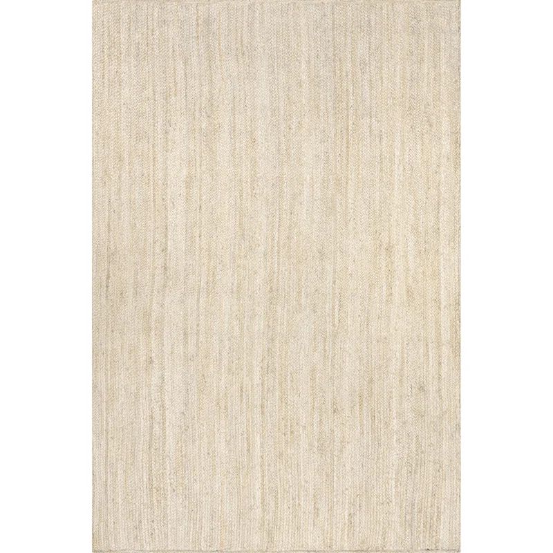 Cruise Handmade Braided Jute Area Rug in Off White | Wayfair North America