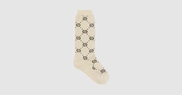 Children's cotton GG lamé socks | Gucci (US)