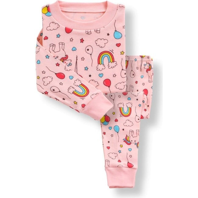 Pajamas, Pink Rainbows | Maisonette