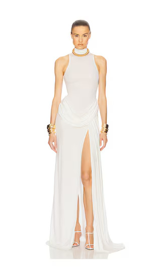 Helsa The Ophelia Dress in White. - size L | Revolve Clothing (Global)
