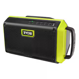 RYOBI ONE+ 18V Speaker with Bluetooth Wireless Technology (Tool Only)-PAD01B - The Home Depot | The Home Depot