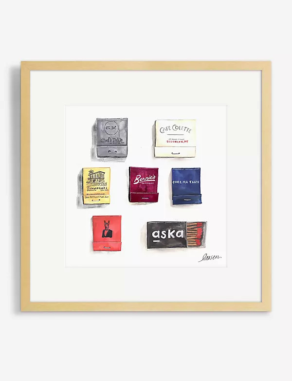 City Matchbook Wall Art | Anthropologie (US)