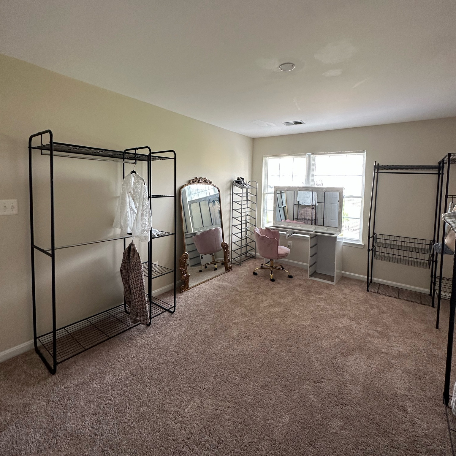 Other side of my closet room - bare bones before the clothes & decor go up! 

#LTKhome