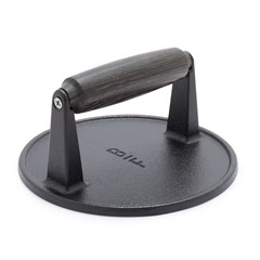 Bobby Flay by GreenPan 6.5" Cast Iron Round Grill Press | GreenPan