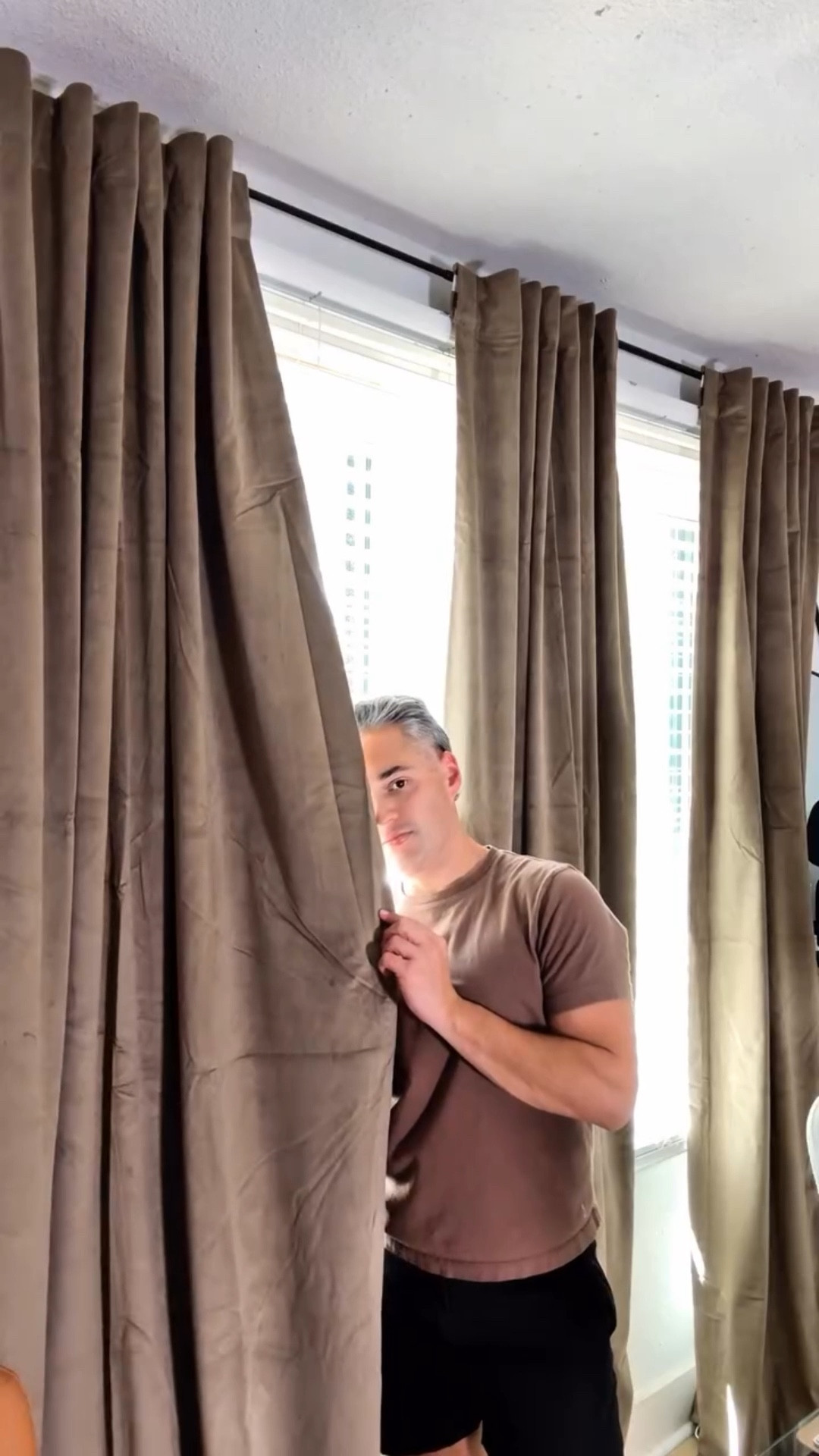 The office needed new curtains. 

@halfpricedrapes has the widest variety of curtains that fit any style! I chose these luxurious looking velvety brown curtains to bring in the fall / winter season! 

Drop a kind word to shop these gorgeous curtains and give your space the refresh it needs. 

 #ad #giftedcollab #homestyle #liketkit #halfpricedrapes #hpdathome 

#interiorwarrior #officedecor #homeoffice #interiordesign #miniaturedachshund #interiordecor #neutralhome

#LTKSeasonal #LTKStyleTip #LTKHome