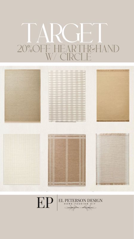 Circle deals
Hearth and hand
Area rugs 

#LTKHome #LTKSaleAlert