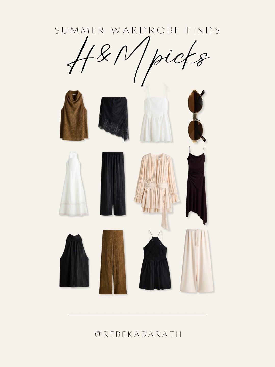 summer wardrobe finds // H&M picks 

summer style | summer dresses | summer co-ords | neutral style

#LTKSeasonal